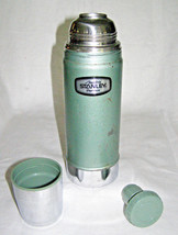 VINTAGE STANLEY BY ALADDIN VACUUM THERMOS BOTTLE N0.A-943C-1 PINT-STAINL... - $38.61