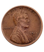 1915-S 1C Lincoln Cent in XF Condition, Brown Color, Nice Detail for Grade - €68,72 EUR