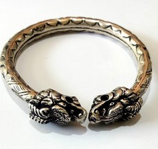 925 Vintage Silver Art Deco Dragon Bracelets Rare Collections For Women - £91.25 GBP