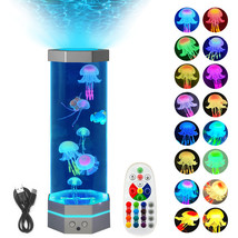Jellyfish Lava Lamp 17 Colors Changing 15inch Jellyfish Lamp With Remote... - £60.62 GBP+