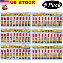 6 Pack of Super Glue Cyanoacrylate Adhesive for Wood Plastic Paper Rubbe... - $12.86