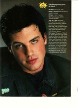 Tiky Jones Take 5 Drew Lachey 98 Degrees teen magazine pinup clipping te... - £2.75 GBP