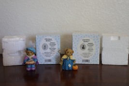 Cherished Teddies Cinderellas Fairy Godmother &amp; Prince Charming Figurine... - $16.14