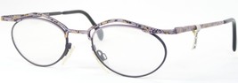 Vintage YABI-spirit Swing Line 270 F63 Multicolor Unique Rare Eyeglasses 49-20mm - £44.49 GBP