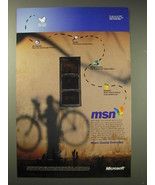 2002 Microsoft MSN Internet Service Ad - More Useful Everday - £14.55 GBP