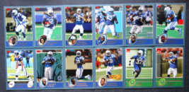 2003 Topps Indianapolis Colts Team Set of 12 Football Cards - £5.48 GBP