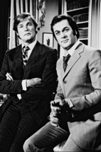Roger Moore and Tony Curtis B&amp;W The Persuaders Cult Tv 18x24 Poster - $23.99