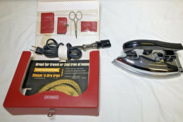 Vintage Universal General Electric UI-16T Travel Iron Kit - $59.28