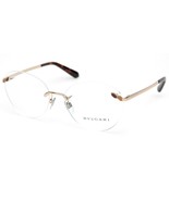 NEW BVLGARI 2213 278 Gold EYEGLASSES GLASSES 56-17-140 B48mm Italy - $240.09
