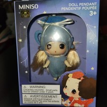MINISO Ddung 12 Constellations Dolls, Zodiac Aquarius, Cute Doll Pendant NEW - £14.92 GBP