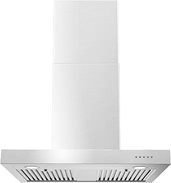Wall Mount Range Hood 30 Inch 900Cfm Vent Hood T Shape With Stainless St... - £405.36 GBP