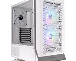 Thermaltake Ceres 300 Snow Edition Mid Tower E-ATX Computer Case with Te... - $168.54