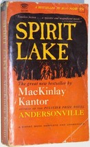 Spirit Lake Paperback Book MacKinlay Kantor 1st Print 1962 Signet Q2194 ... - $12.59