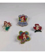 Disney Pin Lot of 4 Ariel Little Mermaid Pins Including Coral Reef Resta... - €69,48 EUR