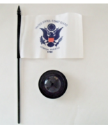 U.S. Coast Guard Military Desk Table Flag 4&quot;x6&quot; Order With or Without Stand - £4.59 GBP+