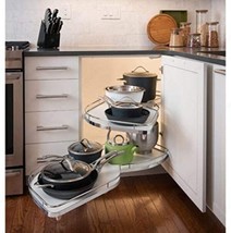Lemans II Set 2-Shelf Lazy Susan with Soft-Close for Blind Base Corner C... - $385.00