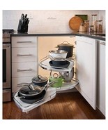 Lemans II Set 2-Shelf Lazy Susan with Soft-Close for Blind Base Corner C... - $7,074.47 MXN