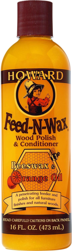 Primary image for Howard Feed-N-Wax Wood Polish and Conditioner, 16-Ounce