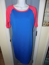LuLaRoe Julia Blue/Watermelon Color Dress Size S Women&#39;s NEW - £23.14 GBP
