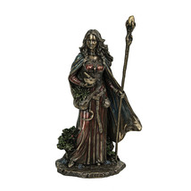 Eir Norse Valkyrie of Healing and Protection Bronze Finish Statue 8.75 Inches - £63.28 GBP