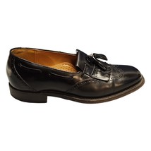 Johnston &amp; Murphy Dress Shoes Mens Size 8 Black Oxford Nashua Tassel Sli... - €23,51 EUR