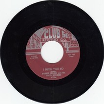 Bobbie James And The Four Buddies ~ I Need You So*Mint-45 ! - £7.34 GBP