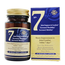 Solgar No. 7, Joint Support, 30 Vegetarian Capsules - £16.48 GBP