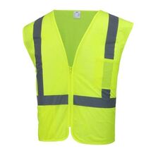 HDX Hi Visibility Class 2 Reflective Safety Vest Lime Green One Size HDX... - $12.73