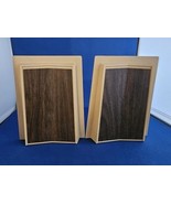 Vintage/Mid-Century Yellow &amp; Brown Molded Plastic Book Ends/Stands - $29.69