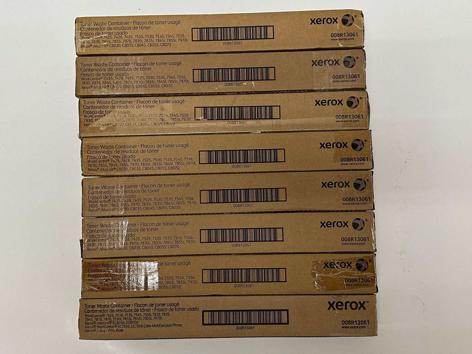 8 OEM Xerox AltaLink C8030,C8035,C8045,C8055 Toner Waste Containers 008R... - $145.00
