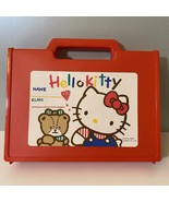 Vintage Sanrio 1988 Hello Kitty Red Plastic Case Storage Box - £60.01 GBP