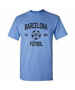 Barcelona Spain Home Kit World Classic Soccer Football Arch Cup T Shirt ... - £18.79 GBP