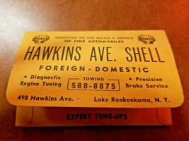 Vintage Shell Gas Driver License Holder Long Island NY Marine Midland Bank - $3.74