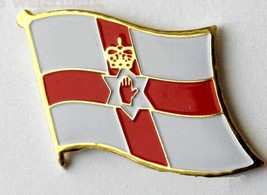 NORTHERN IRELAND FLAG LAPEL PIN BADGE 1 INCH - $5.64