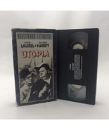 Utopia  Laurel and Hardy VHS Movie - £8.68 GBP