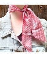 Pink Pattern Western Skinny Cowgirl Mini Wild Rag Scarf Necktie - €16,18 EUR