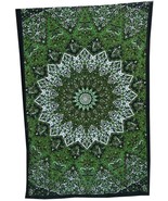 Green Star Indian Cotton Bohemian Wall Hanging Tapestry Home Decorations  - $14.99