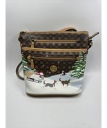 Giani Bernini Sledding Crossbody Multicolor Gold - $54.15