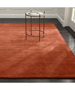 Area Rugs 6&#39; x 9&#39; Baxter Marigold Hand Tufted Crate &amp; Barrel Woolen Carpet - $449.00