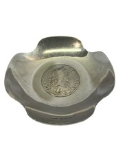 Rare Antique Sterling Silver Bowl Birmingham England, 1663 Crown Charles... - $247.00