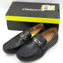 Claiborne Driving Loafer Black Buckle, Memory Foam Mens Size 10M NEW - £19.43 GBP