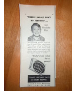 Vintage Dubble Bubble Gum Magazine Advertisement 1950&#39;s - £3.93 GBP