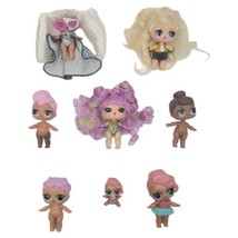 LOL Surprise Mini Fashion Dolls Lot of 8 - MGA - £10.30 GBP