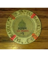 Vintage $1 TRUMP Taj Mahal Casino 2 Tone Insert Poker Chip Gambling - £15.73 GBP