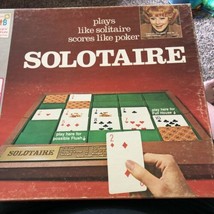Vintage 1973 Lucille Ball Solotaire Poker Board Game Milton Bradley Comp... - $15.74
