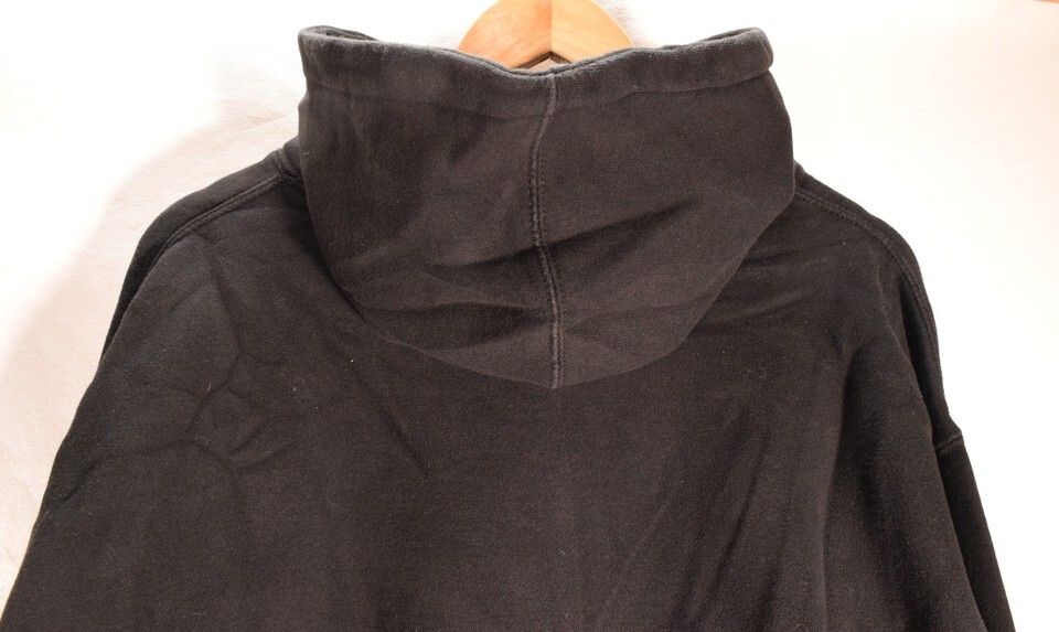Death & Co Market Mens Script Hoodie Black XL Item image 5