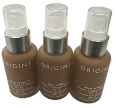 Pack Of 3 ORIGINS Next of Skin SPF15 Modern Moisture Makeup #14W BUTTERS... - $29.69