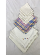 Vintage Lot Of 8 Cloth Napkins 100% Cotton Williams-Sonoma Etc.  Assorted - $32.50 CAD