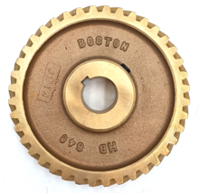 Boston Gear HB840 Web Helical Gear, 45 Degree Helix, 14.5 Degree Pressure Angle - £305.07 GBP