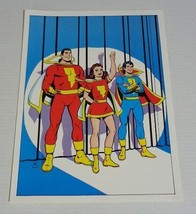 1978 DC Comics Shazam Captain Marvel Family/Jr/Mary comic book poster 2:JLA/Whiz - £23.98 GBP